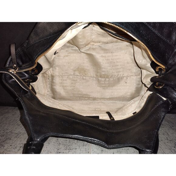 Kate Spade Black Leather Shoulder Bag - Picture 8 of 11